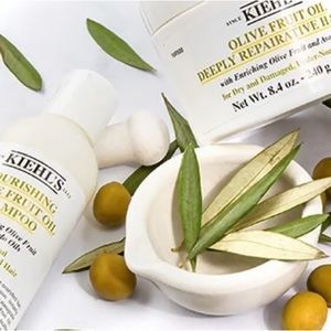 KIEHL’S Olive Fruit Oil Hair Combo Pack Shampoo & Deep Conditioner BRAND NEW